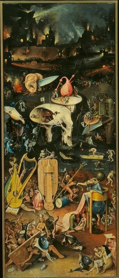 次のアーティストによるアート作品： Hieronymus Bosch